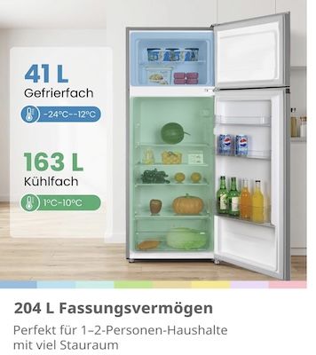 🧊 Comfee' Kühl-Gefrierkombination mit 204L für 234€ (statt 270€) 🧊 Comfee Kühl Gefrierkombination mit 204L für 234€ (statt 270€)