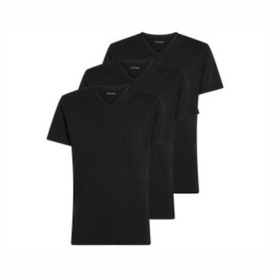 ⚫️👕 3er Pack Calvin Klein Herren Kurzarm T-Shirts mit V-Ausschnitt für 24,99€ (statt 30€)