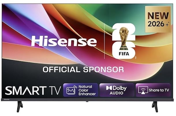 📺 Hisense 40E4DS – 43 📺 Hisense 40E4DS – 43 4K FHD Smart TV für 208€ (statt 279€)