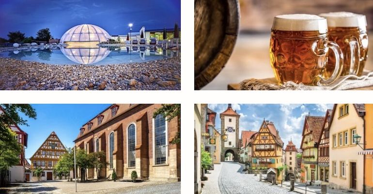 4️⃣⭐️🌄 ÜN in Bayern im Arvena Reichsstadt Hotel inkl. Franken Therme ab 64€ p.P.