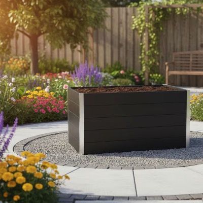🏡 Prestige Hochbeet Carmeno 160x70x75cm in Anthrazit für 119,94€ (statt 185€)
