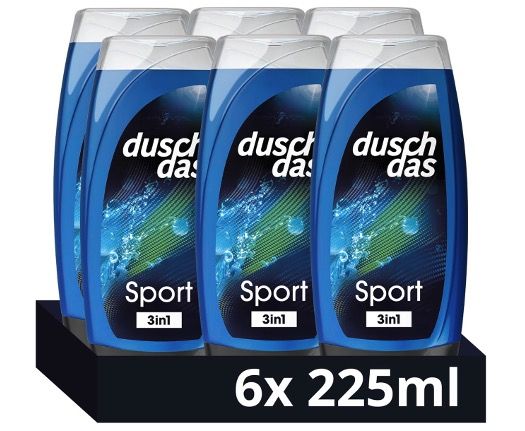 🚿 6er Pack Duschdas Sport 3-in-1 Duschgel & Shampoo ab 5,41€ (statt 11€) 🚿 6er Pack Duschdas Sport 3 in 1 Duschgel & Shampoo ab 5,41€ (statt 11€)