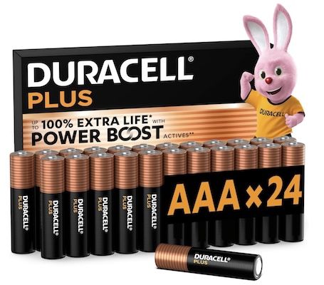đ 24x DURACELL Plus AAA Alkaline-Batterien 1,5 V fĂŒr 16,65⏠(statt 21âŹ) đ 24x DURACELL Plus AAA Alkaline Batterien 1,5 V fĂŒr 16,65⏠(statt 21âŹ)