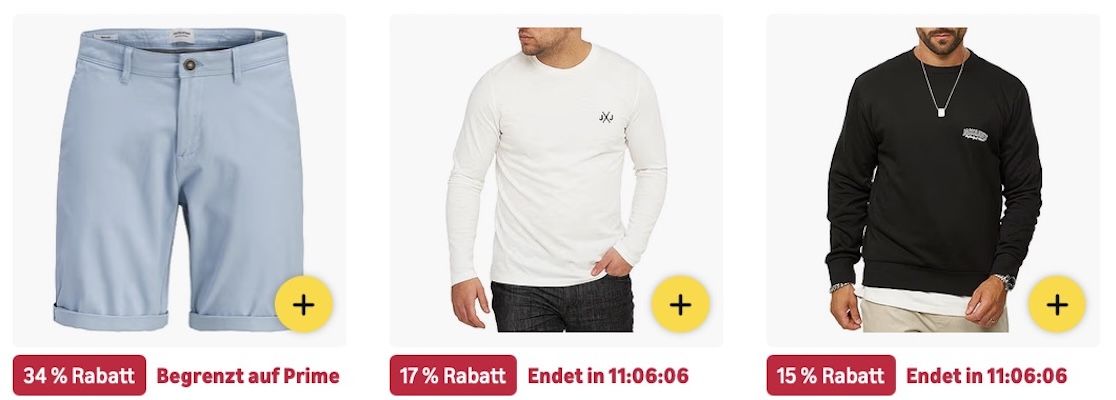 🔝🤑👕 Amazon: Jack & Jones im frühen Prime Day Sale z.B. AM 816 Jeans für 24€ (statt 29€) 🔝🤑👕 Amazon: Jack & Jones im frühen Prime Day Sale z.B. AM 816 Jeans für 24€ (statt 29€)