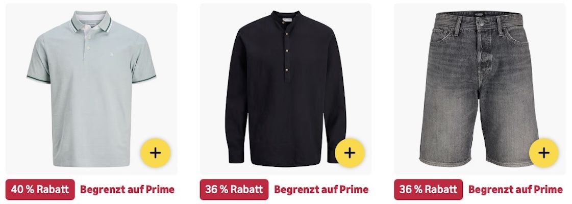 🔝🤑👕 Amazon: Jack & Jones im frühen Prime Day Sale z.B. AM 816 Jeans für 24€ (statt 29€) 🔝🤑👕 Amazon: Jack & Jones im frühen Prime Day Sale z.B. AM 816 Jeans für 24€ (statt 29€)