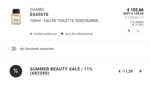 🌼 CHANEL Égoiste Herren Eau de Toilette 100ml 🧨 nur 91,37€ (statt 112€) 🌼 CHANEL Égoiste Herren Eau de Toilette 100ml 🧨 nur 91,37€ (statt 112€)