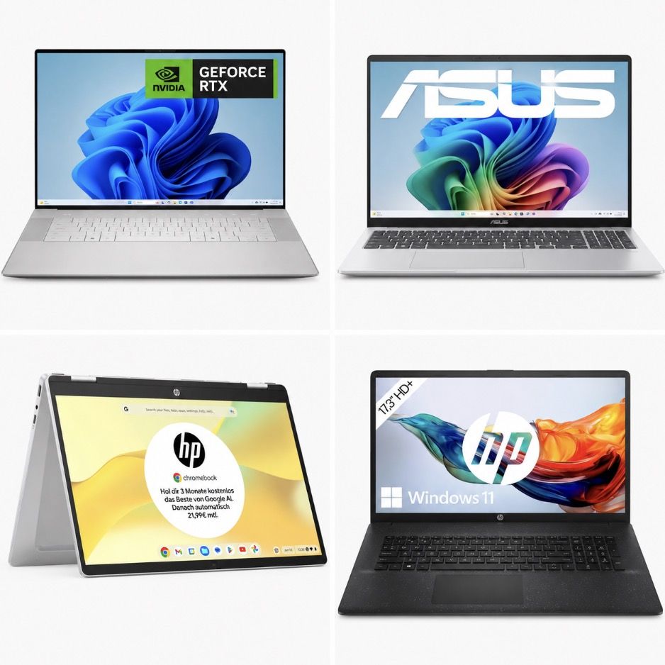 🤑🧑‍💻 Amazon: Laptops im Mega Sale – HP, ASUS & mehr z.B. Microsoft Laptop für 849€ (statt 943€)