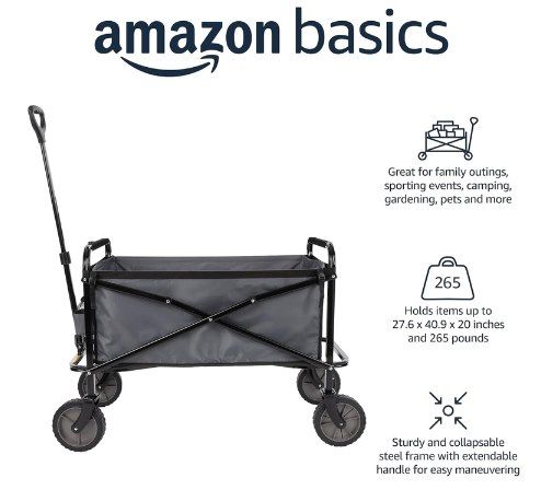 🍻 Amazon Basics Zusammenklappbarer Bollerwagen ab 37,15€ (statt 80€) 🍻 Amazon Basics Zusammenklappbarer Bollerwagen ab 37,15€ (statt 80€)