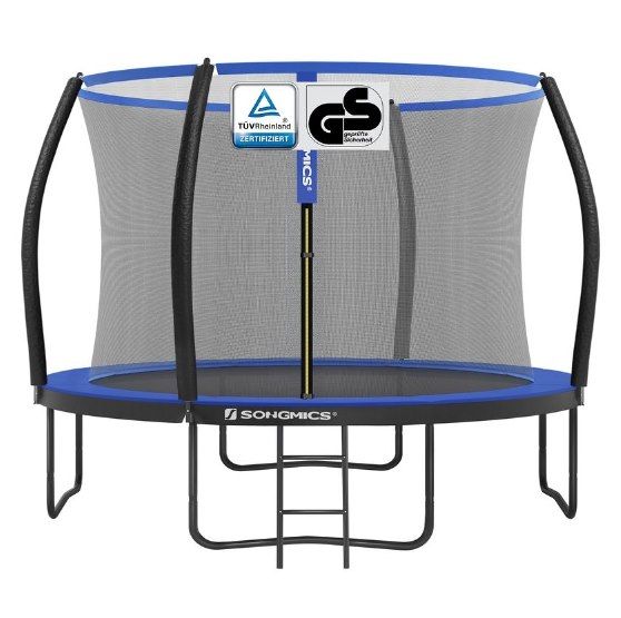 🦘 SONGMICS Gartentrampolin Ø 305 cm mit Sicherheitsnetz für 155,99€ (statt 170€)