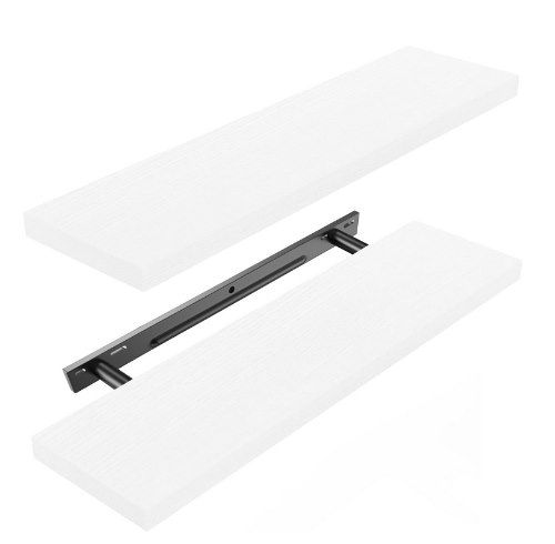 👍 2x Armada Homefurnishing Wandregal in Weiß oder Schwarz ab 13,75€ (statt 32€)