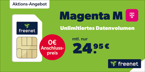 🔥 Tarif Endgegner 🤯 Telekom MagentaMobil M mit unlimited 5G für 24,95€ mtl. + 0€ AG