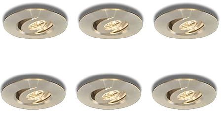 💡 2 x 3er Pack Eco Light Toulon Einbaustrahler für 9,78€ (statt 15€)   Refurb.