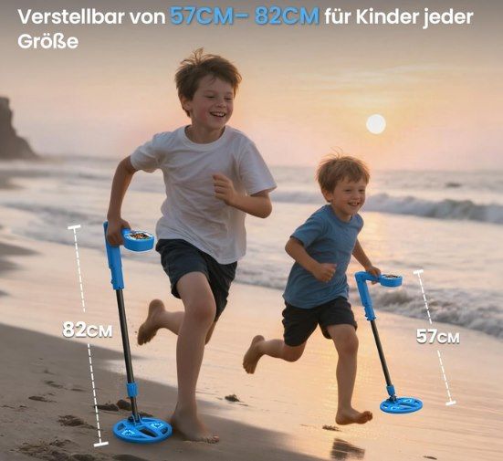 💍 DR.ÖTEK MT9 AIR Metalldetektor für Kinder mit Farb LCD für 14,99€ (statt 30€)
