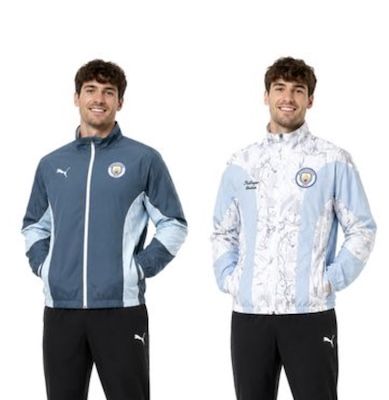 ⚽️ Puma Manchester City x KidSuper wendbare Herren Trainingsjacke für 36,98€ (statt 54€)