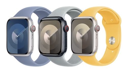 ⌚️ 3x Apple Sport Armband aus Silikon in M/L für 59€ (statt 73€)