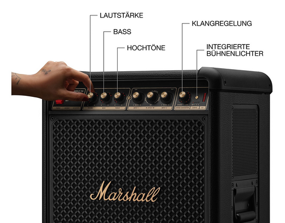 🔊🔊 Marshall Bromley 750 mobiler Party Lautsprecher BT für 799€ 💥 (statt 999€)