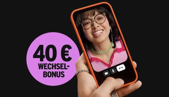 📲 congstar: jetzt 40€ Wechselbonus 💰 (statt 10€)   gilt auch für Flex Tarife!