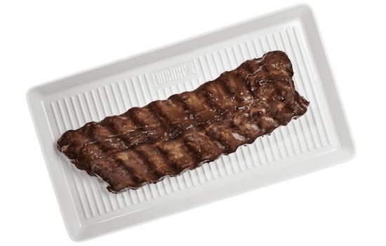 🧆 Weber Porzellan Servierplatte mit verstärktem Boden, 40 x 22cm für 39,99€ (statt 50€)