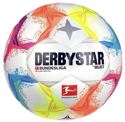 ⚽️ Derbystar Brillant Bundesliga Fußball, Größe 5 ab 18,37€ (statt 30€)