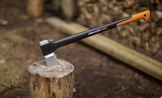 🪓 Fiskars X25 XL Spaltaxt, 72cm für 66,99€ (statt 83€)