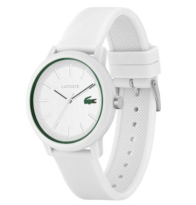 ⌚️ Lacoste 12.12 Analog Quarzuhr mit Silikonarmband für 58,90€ (statt 73€)