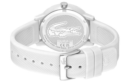 ⌚️ Lacoste 12.12 Analog Quarzuhr mit Silikonarmband für 62,86€ (statt 88€)