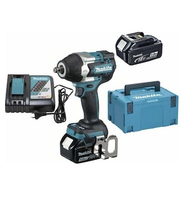 🔧 Makita DTW700RTJ Akku-Schlagschrauber inkl. 2 Akkus + Makpac für 235,61€ (statt 405€)