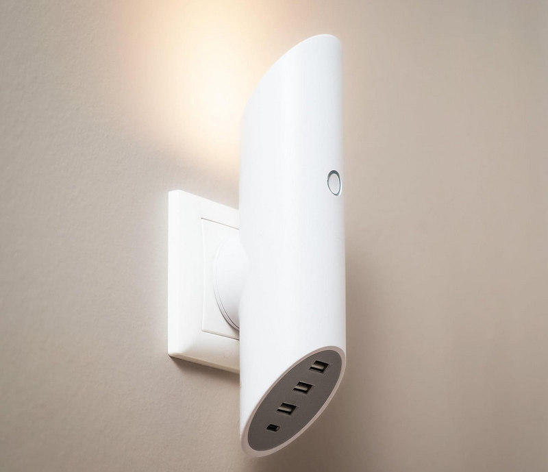 Northpoint Spotlight Steckdosen Wallcharger mit 4 USB Ports für 13,90€ (statt 22€)