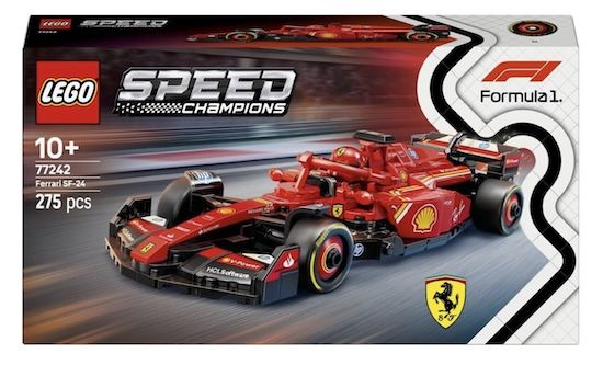 🏎️ LEGO Speed Champions   Ferrari SF 24 F1 Rennauto (77242) ab 14,99€ (statt 21€)