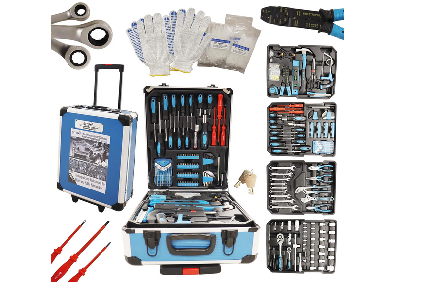 BITUXX Werkzeugkoffer 1.200 teilig – Werkzeuge und Zubehör für 69,90€ (statt 80€)