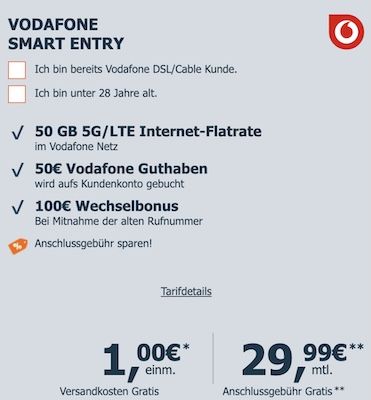 🎮 Nintendo Switch 2 inkl. Mario Kart für 1€ + Vodafone 50GB für 29,99€ ➡️ 180€ Bonus