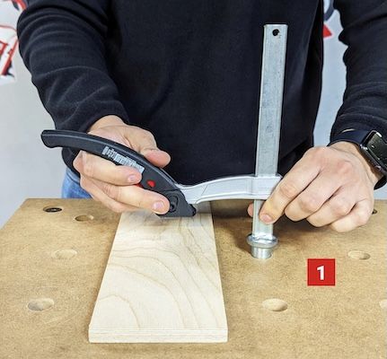 🗜️ 2x Bessey Spannelement TW‑KLI für Multifunktionstische für 43,27€ (statt 52€)