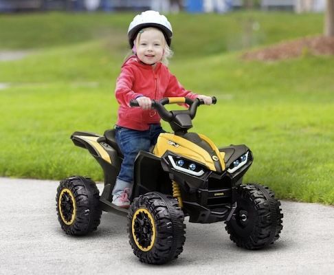🛻 HomCom Kinder Elektro-Quad mit USB-Anschluss + MP3-Musikplayer für 87,45€ (statt 119€) 🛻 HomCom Kinder Elektro Quad mit USB Anschluss + MP3 Musikplayer für 87,45€ (statt 119€)