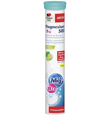 💊 4x 15er Pack Doppelherz Magnesium 500 + B12 ab 7€ (statt 13€)