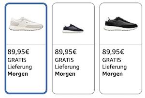 👟 BOSS Vinston sportliche Leder Sneaker für 89,95€ (statt 142€)