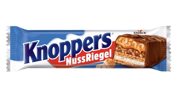 😍 Fast 1 kg 🍫 24er Pack Knoppers NussRiegel Dark, je 40g für 10,39€ (statt 18€)