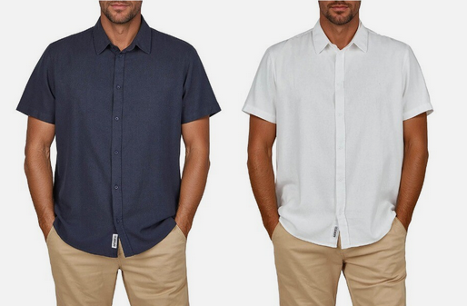 👕 riverso RIVEmilio Herren Sommerhemd für je 24,99€ (statt 35€)
