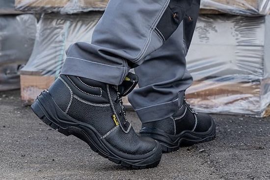 🥾 BLACK HAMMER Sicherheitsstiefel mit Stahlkappe ab 14,99€ (statt 38€)   nur Gr. 42 + 45