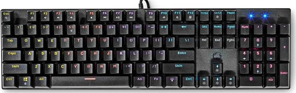 ⌨️ Nedis mechanische LED Gaming Tastatur für 9,99€ (statt 39€)