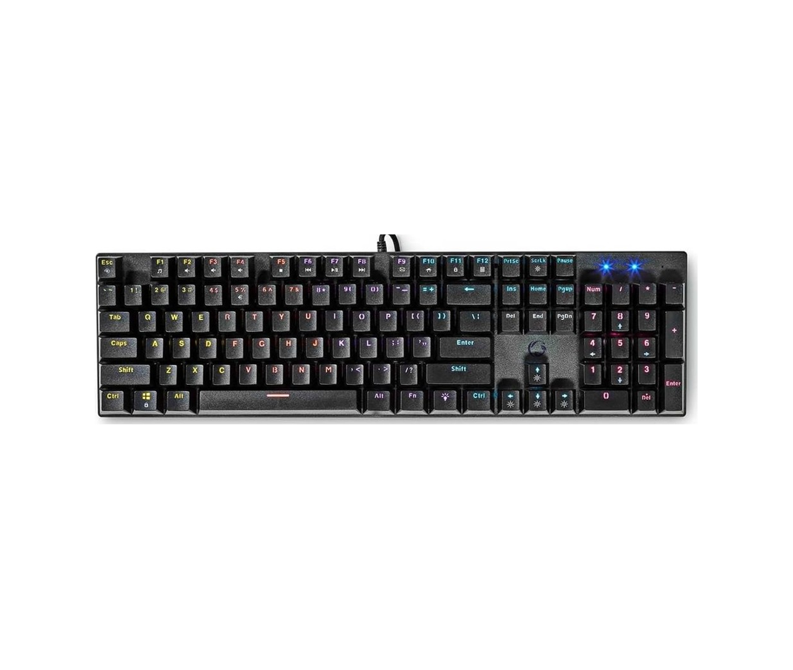 ⌨️ Nedis mechanische LED Gaming Tastatur für 9,99€ (statt 39€)