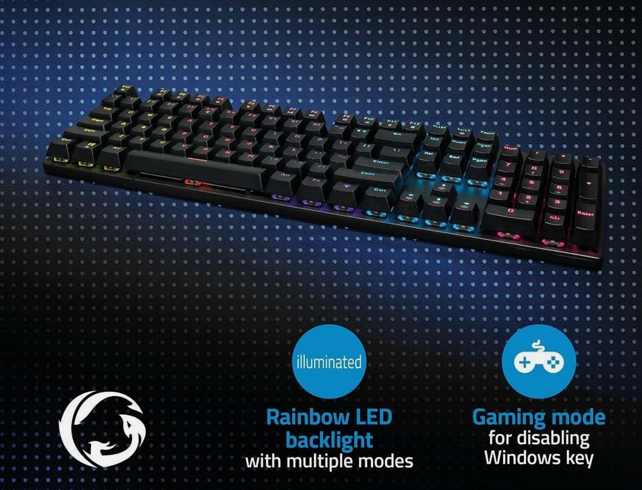 ⌨️ Nedis mechanische LED Gaming Tastatur für 9,99€ (statt 39€) ⌨️ Nedis mechanische LED Gaming Tastatur für 9,99€ (statt 39€)