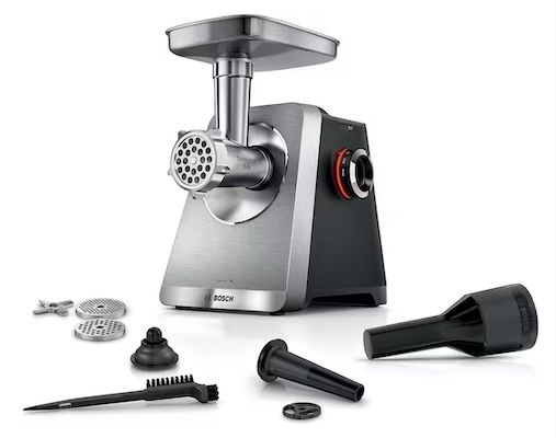 🥩 Bosch MFWS820M Fleischwolf inkl. 3 Lochscheiben für 189€ (statt 230€) 🥩 Bosch MFWS820M Fleischwolf inkl. 3 Lochscheiben für 189€ (statt 230€)