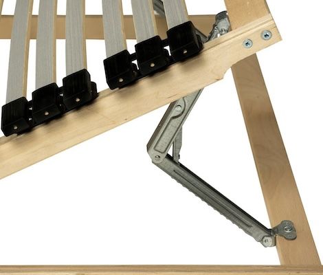 🛌 BeCo 7 Zonen Premium Lattenrost (140 x 200 cm), Kopfteil verstellbar für 83,94€ (statt 140€)