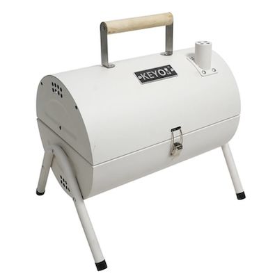 🥓 KEYO tragbarer Holzkohlegrill mit 2 Grillflächen ab 11,99€ (statt 37€)