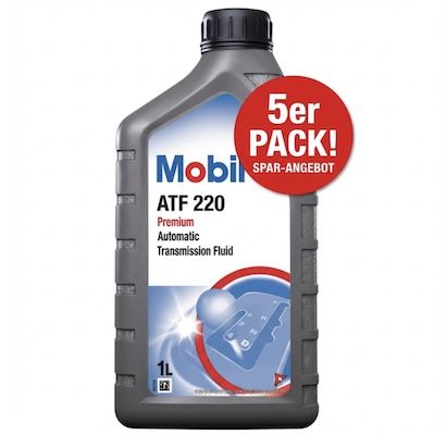 🛢️ 5 L Mobil ATF 220 Automatikgetriebeöl für 29,99€ (statt 45€)