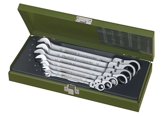 🔧 7er Set Proxxon MicroSpeeder mit Gelenk, 8 bis 19 mm für 72,26€ (statt 81€)