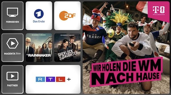 🔥 Nur heute 🔥 Telekom MagentaTV Flex (monatlich kündbar) für 7€ mtl. (statt 11€) 🔥 Nur heute 🔥 Telekom MagentaTV Flex (monatlich kündbar) für 7€ mtl. (statt 11€)