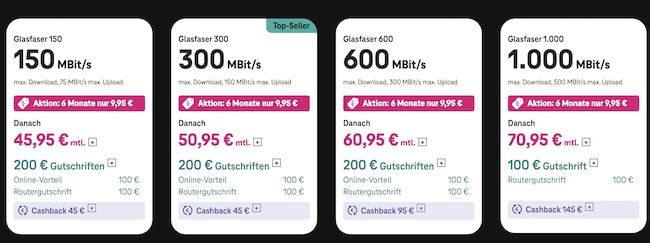 🌎 Telekom Glasfaseranschluss ohne AG + 6 Monate nur 9,95€ 🌎 Telekom Glasfaseranschluss ohne AG + 6 Monate nur 9,95€