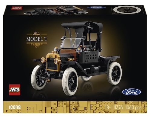 😍 Nostalgie 🚙 LEGO Icons   Ford Model T (11376) für 87,89€ (statt 95€)