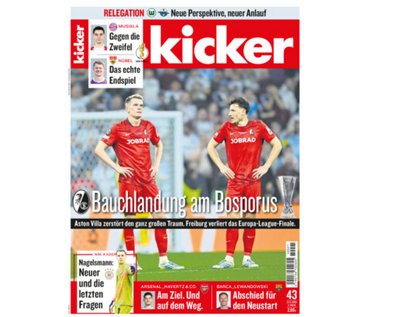 ⚽ Kicker Halbjahresabo 26 Ausgaben 💥 für 59,90€ (statt 147€) – durch Sofort-Rabatt